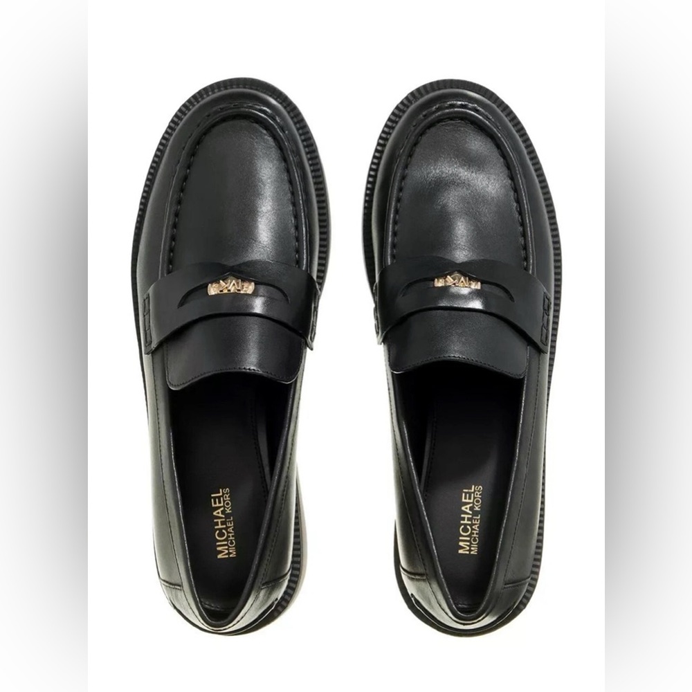 Michael Kors Eden Vachetta Leather Loafers - Picture 2 of 6